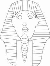 Mask Egyptian Coloring Printable Kids Sphinks Egypt Pages Studyvillage Template Headdress Pharaoh Crafts Print Ancient Discover Visit Choose Board Providing sketch template
