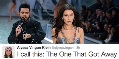 13 Funny Tweets About Bella Hadid And The Weeknd S Runway Moment At The