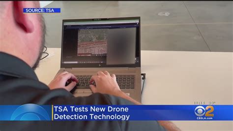 tsa tests  drone detection tech  lax youtube