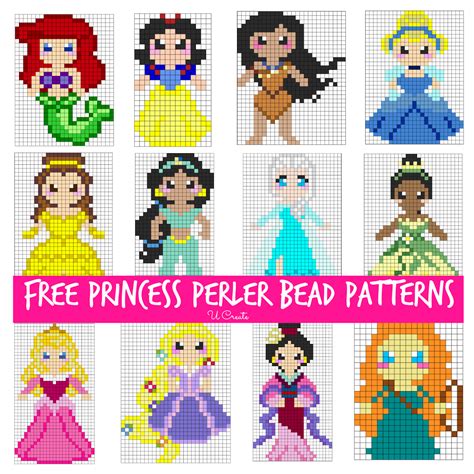 printable perler bead patterns  printable blank world