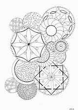 Adult Circles Colouring Pages Etsy Coloring Choose Board sketch template