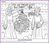Jesus Coloring Kids Meal Bible Breakfast School Morning Story Korner Activity Activities John Biblewise Ananias Worksheets Saul Sunday Sheet His sketch template