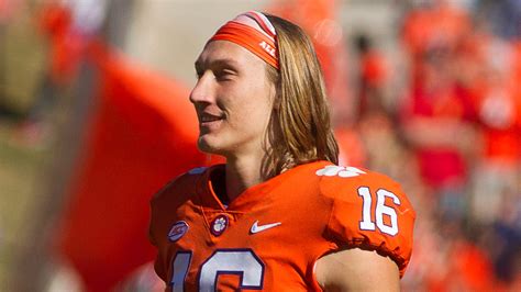 college football playoff trevor lawrence s hair part of clemson legend
