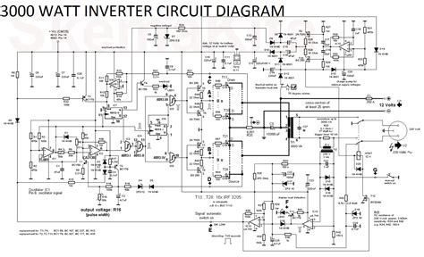 home inverter circuit diagram