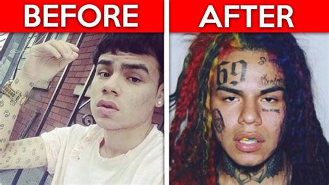 rapper with 69 tattooed on his forehead