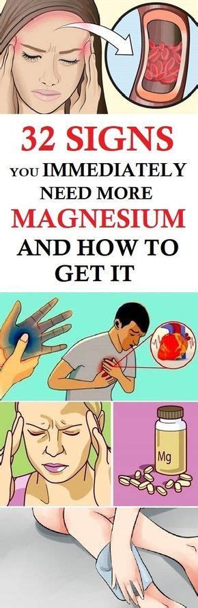 here are 32 signs that show you have a magnesium deficiency health