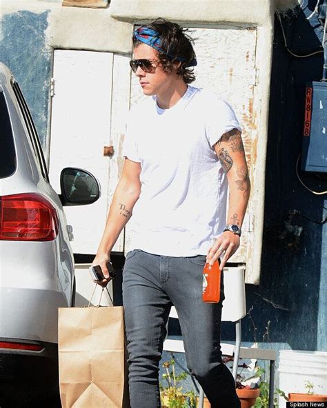 Harry Styles Tattoos One Direction Star Debuts New Heart