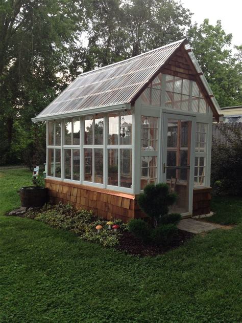 greenhouse ideas garden sheds potting sheds images  pinterest garden houses
