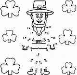 Coloring St Patricks Pages Rocks Dots Connect sketch template