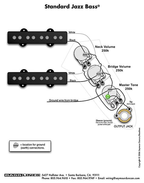 fender active jazz  wiring diagram manual  books fender jazz bass wiring diagram