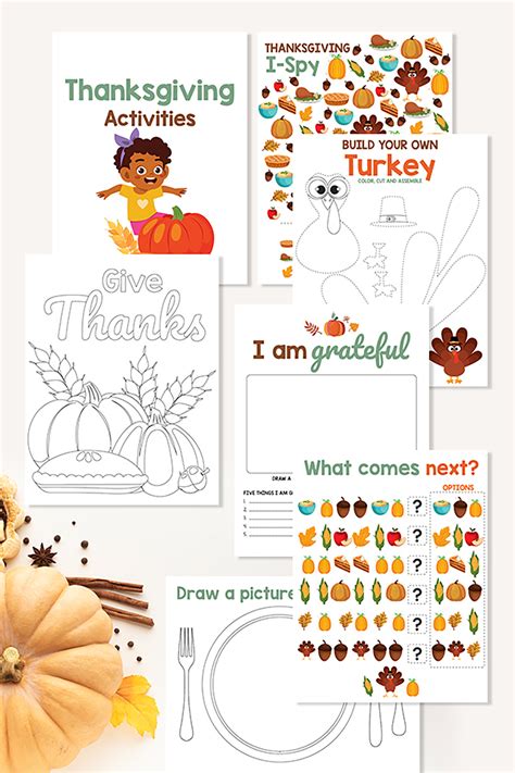 printable thanksgiving activities  kids extreme couponing mom