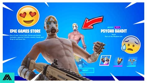 how to get psycho bundle free in fortnite without item shop youtube