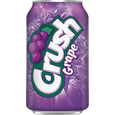 crush grape soda oz cans pack   walmartcom