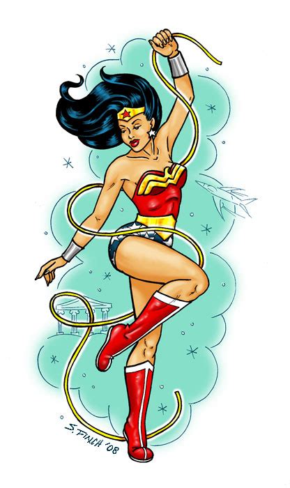 Wonder Woman Pin Up By Shannanigan On Deviantart