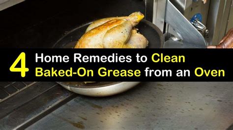 powerful ways  clean baked  grease   oven oven cleaning
