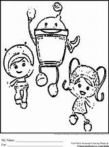 Coloring Umizoomi Pages Team Printable Comments sketch template