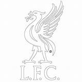 Lfc Liverbird Yellowimages sketch template