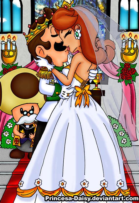 Luigi And 데이지 Wedding 슈퍼 마리오 사진 32844724 팬팝
