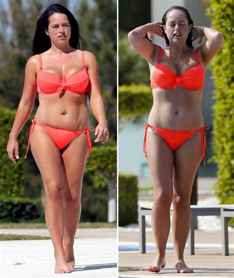 labour mp s wife karen danczuk shows off plenty of cleavage in orange bikini celebrity news