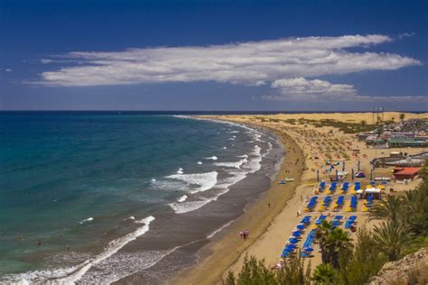 gran canaria info playa del ingles europes  famous beach