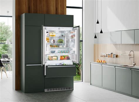 een vrijstaande koelkast  inbouwmodel koelkast diepvriezer keuken wonennl