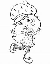 Strawberry Shortcake Coloring Awesome Pages Princess sketch template