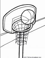 Basketball Coloring Hoop Pages Drawing Rim Goal Colouring Sketch Print Ball Getdrawings Search Printable Color Getcolorings Kids Again Bar Case sketch template