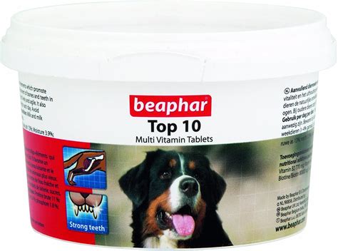 beaphar top  dog multivitamin tablets  tablets  talkchichitomecom