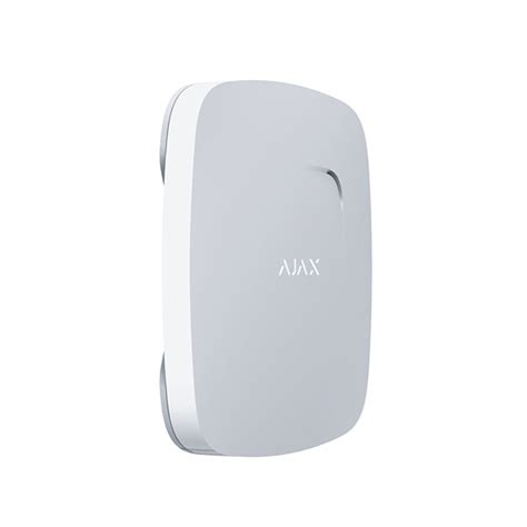 ajax fireprotect  wit draadloze optische rookmelder met  detector alarm systems