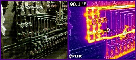 boiler heating zone issues massachusetts thermal imaging