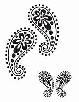 Stenciling Abstract Kreativ Sowmya Bordar Schablonen Damask sketch template