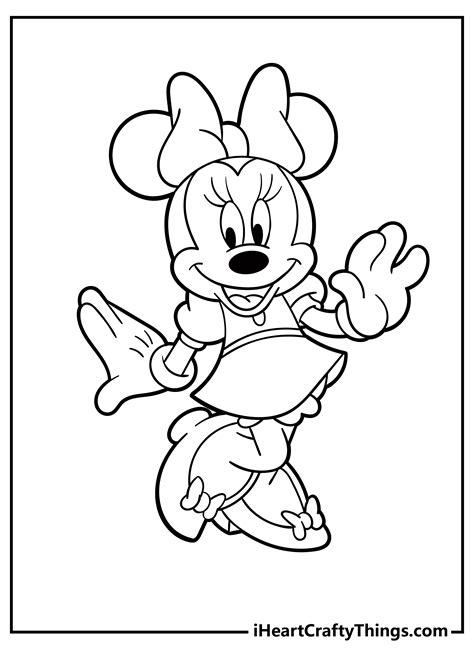 minnie mouse printable coloring pages kinosvalka