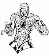 Homecoming Coloring Pages Spiderman Spider Man Getcolorings Printable Awesome Color Print sketch template