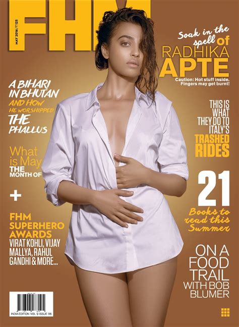 Radhika Apte Hot Photoshoot For Fhm Magazine Ultra Hd