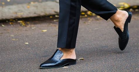 snag  pair  backless loafers   wear