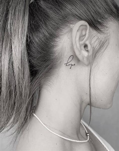 unique   ear tattoo ideas  women