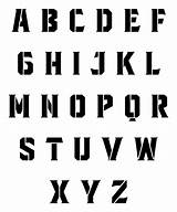 Fancy Stencils Alphabet Letter Printable Printablee sketch template