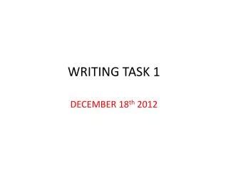 writing task  powerpoint    id