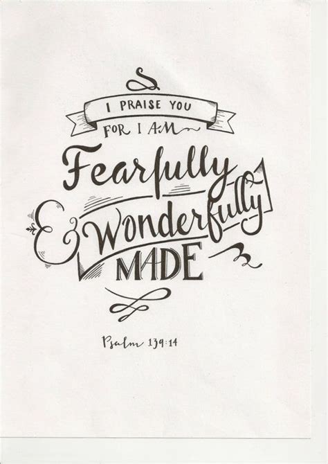 printable   fearfully  wonderfully  coloring page christian