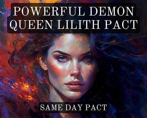 Intense Queen Lilith Pact Sex Spell Obsession Spell Etsy