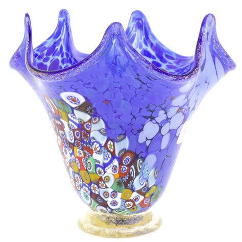 Murano Glass Vases Murano Millefiori Art Glass