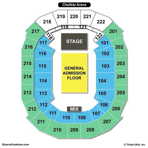 mvp arena concert seating chart