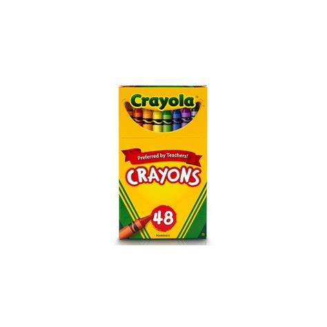 crayola regular size crayons  ct