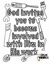 Coloring Pages God Realities Experiencing Doodles Stevie sketch template
