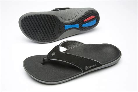 Spenco Yumi Mens Orthotic Sandal Black Free Shipping Mens Sandals