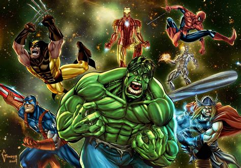 marvel superheroes wallpapers wallpaper cave