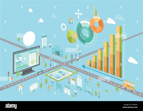 statistics graph  stock vector image art alamy