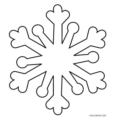 printable snowflake coloring pages  kids coolbkids snowflake