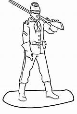 Soldier British Coloring Pages Getdrawings sketch template