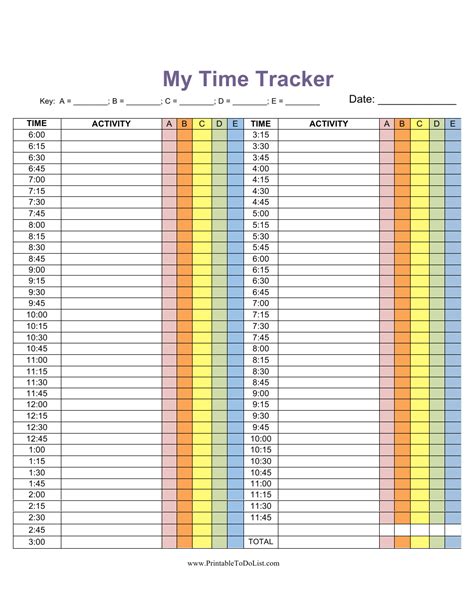 time tracking sheet template images   finder